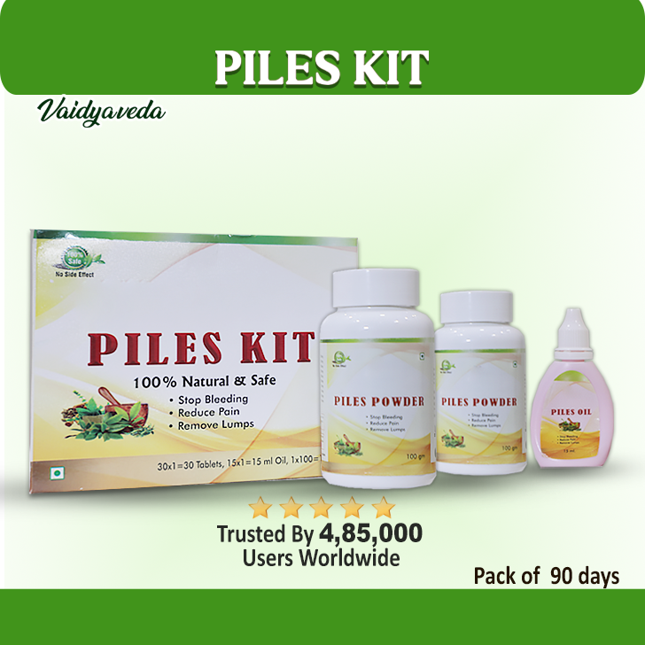 PILES KIT : No More Piles! Experience the Power of Natural Healing - Your One-Stop Solution!