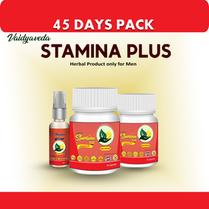 STAMINA PLUS | Natural Ayurvedic Supplement for Enhanced Vitality & Endurance