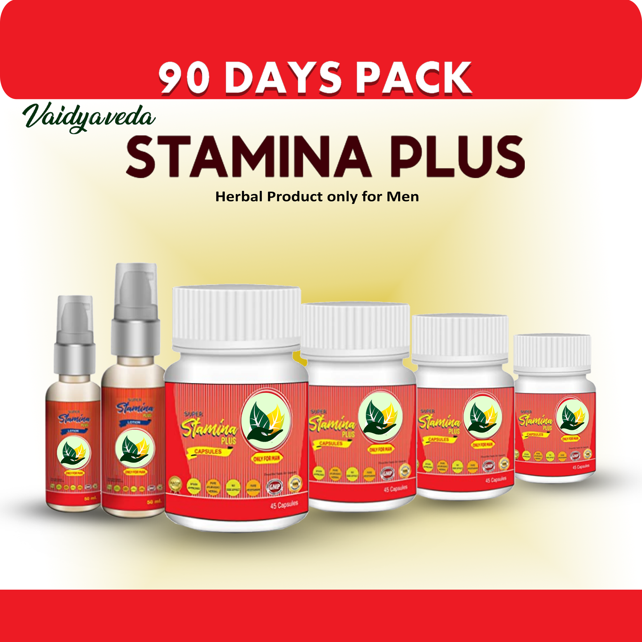 STAMINA PLUS | Natural Ayurvedic Supplement for Enhanced Vitality & Endurance