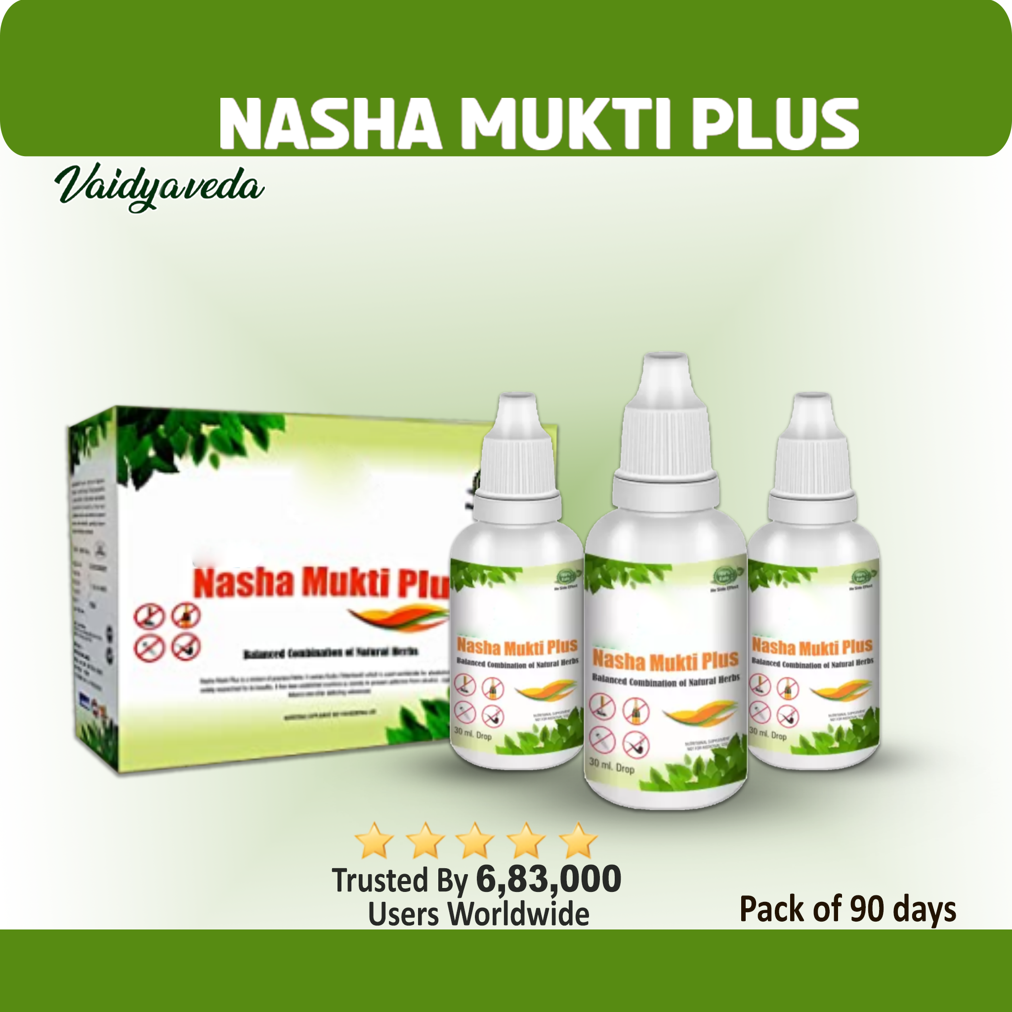 Nasha Mukti Plus : Break Free From Addiction With The Power Of Ayurveda - 'Nasha Mukti Plus' Leads The Way