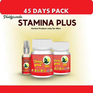 STAMINA PLUS : Unleash Your Inner Energy, The Natural Ayurvedic Supplement for Enhanced Vitality